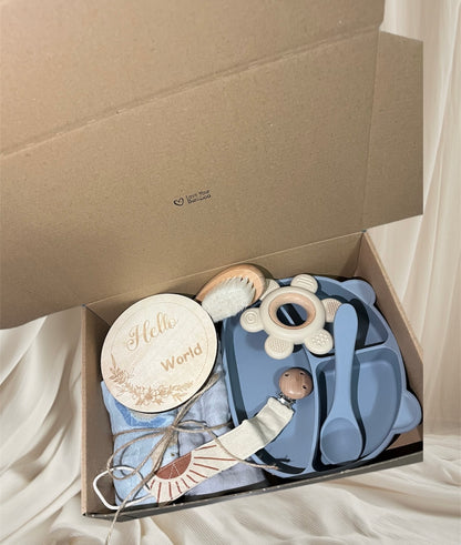 Baby Gift Box with blue box 