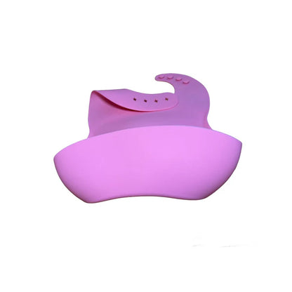 Eco-Friendly Bamboo Baby Suction Plate Feeding Set - Pink