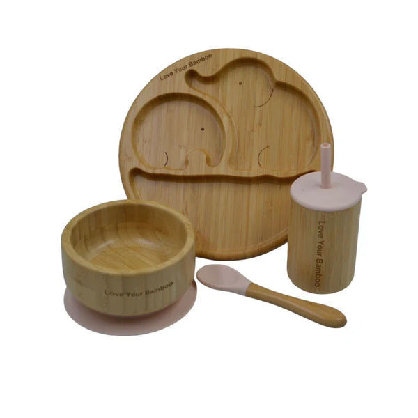 Bamboo Plate Set